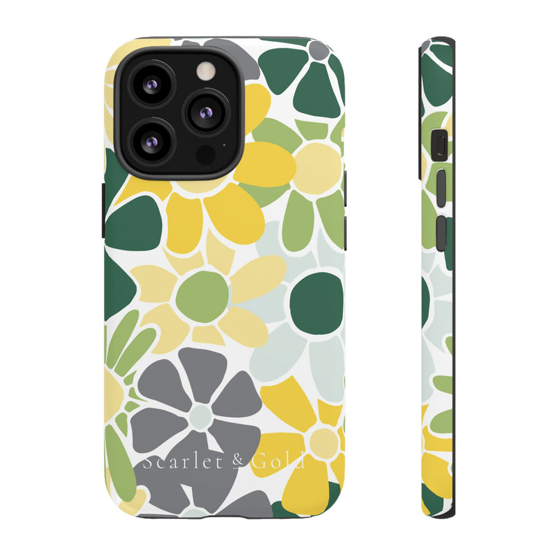 The Green & Yellow Floral | Phone Case