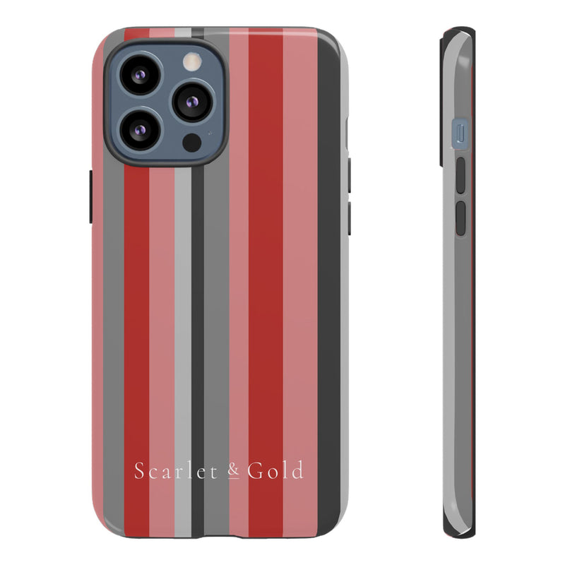 The Red & Black Stripes | Phone Case