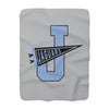 The Jaguars Pennant | Sherpa Fleece Blanket