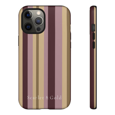 The Maroon & Gold Stripes | Phone Case