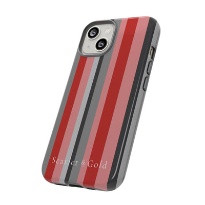 The Red & Black Stripes | Phone Case