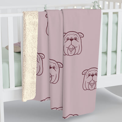 The Bully Head Repeat | Sherpa Fleece Blanket