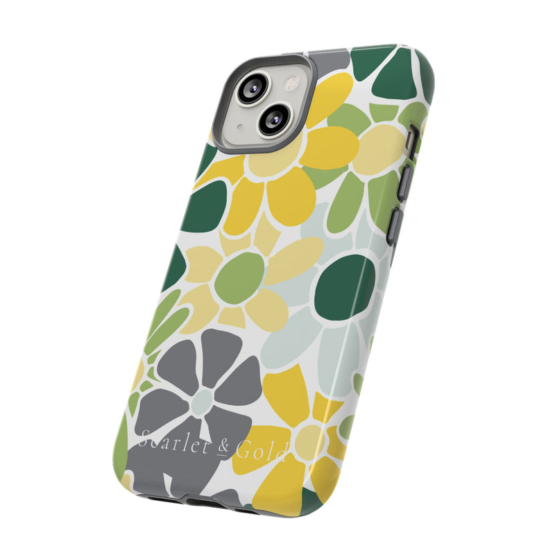 The Green & Yellow Floral | Phone Case