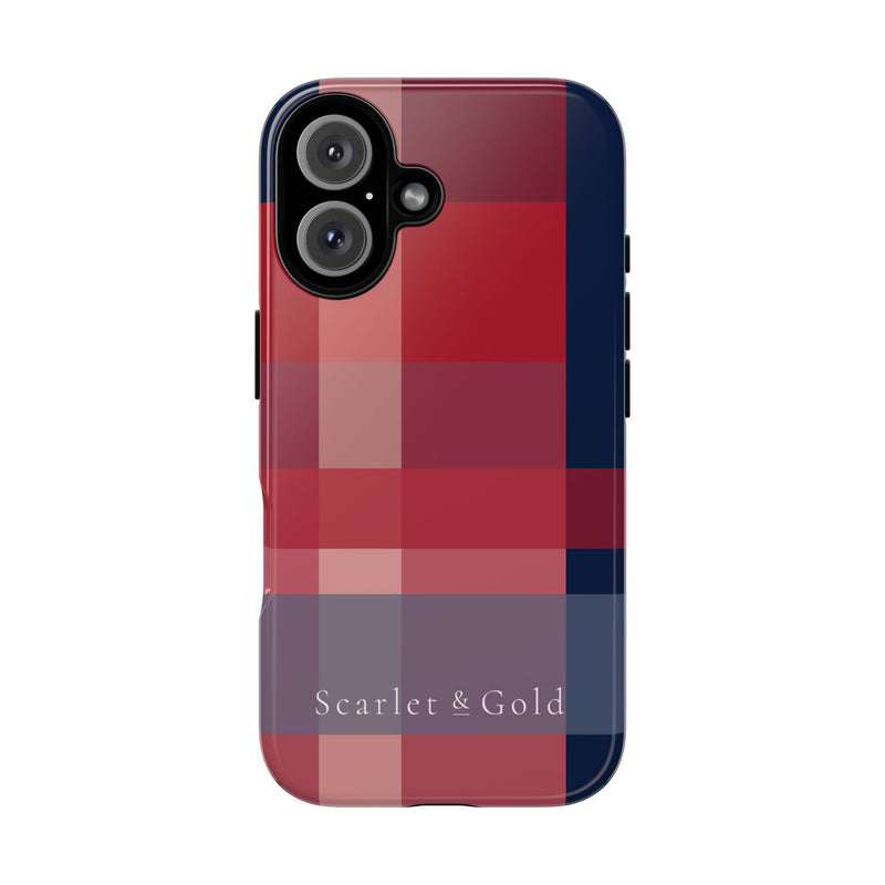 The Red & Blue Plaid | Phone Case