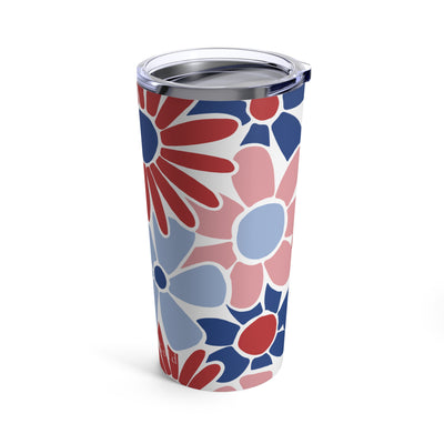 The Red & Royal Floral | Tumbler 20oz