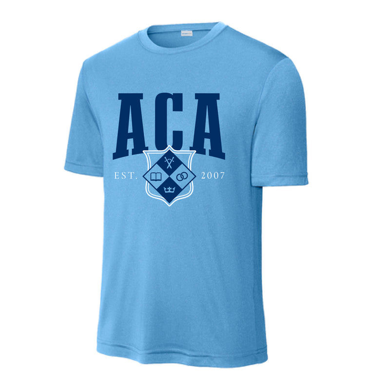 The ACA Est | Carolina Blue Performance Tee