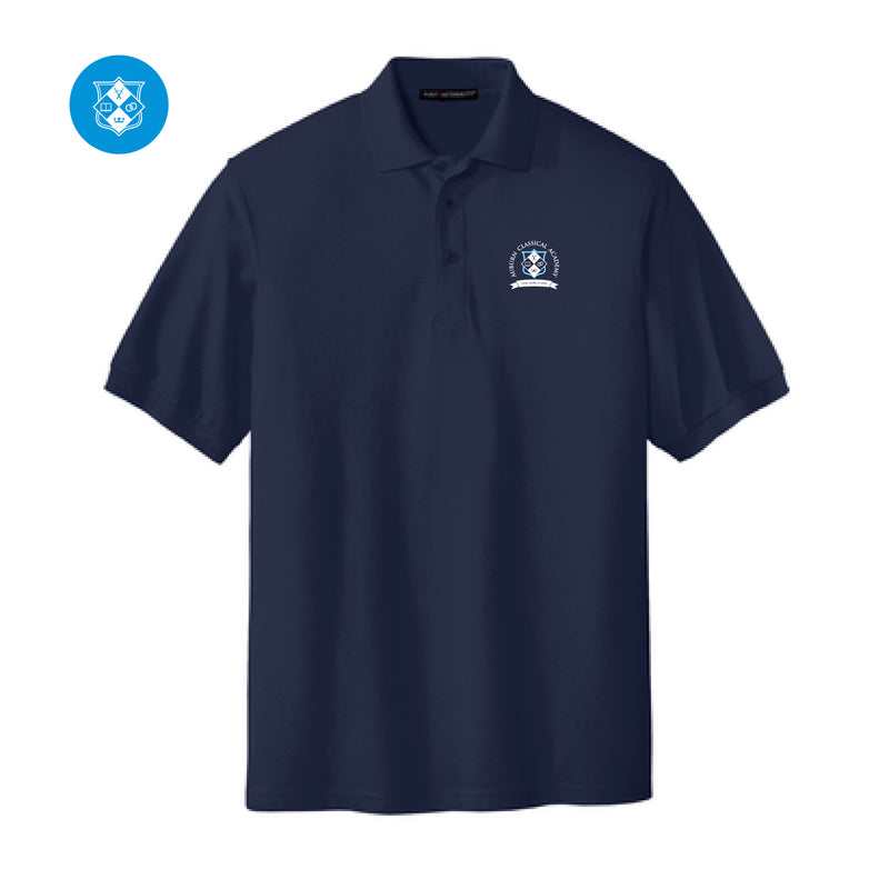 The ACA Logo | Embroidered Navy Polo