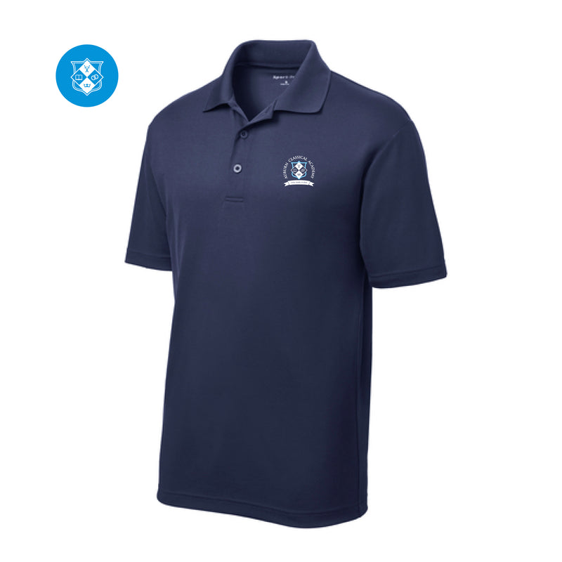 The ACA Logo | Embroidered True Navy Polo