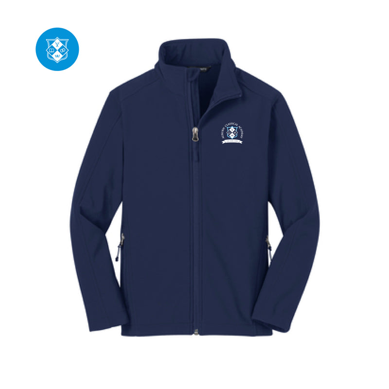 The ACA Logo | Embroidered Dress Blue Navy Youth Jacket