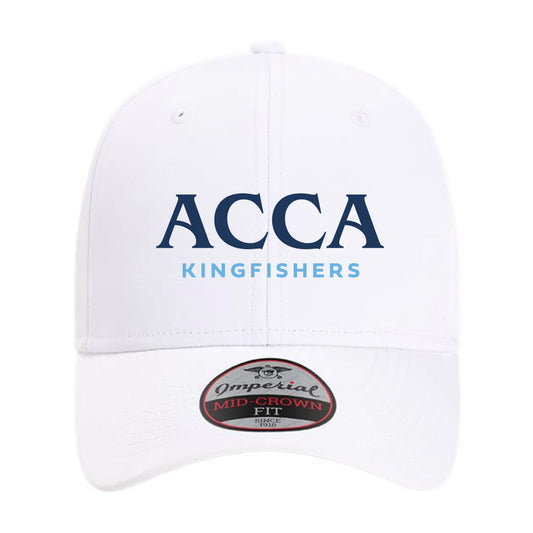 The ACCA Logo | Adult Embroidered White Imperial Cap
