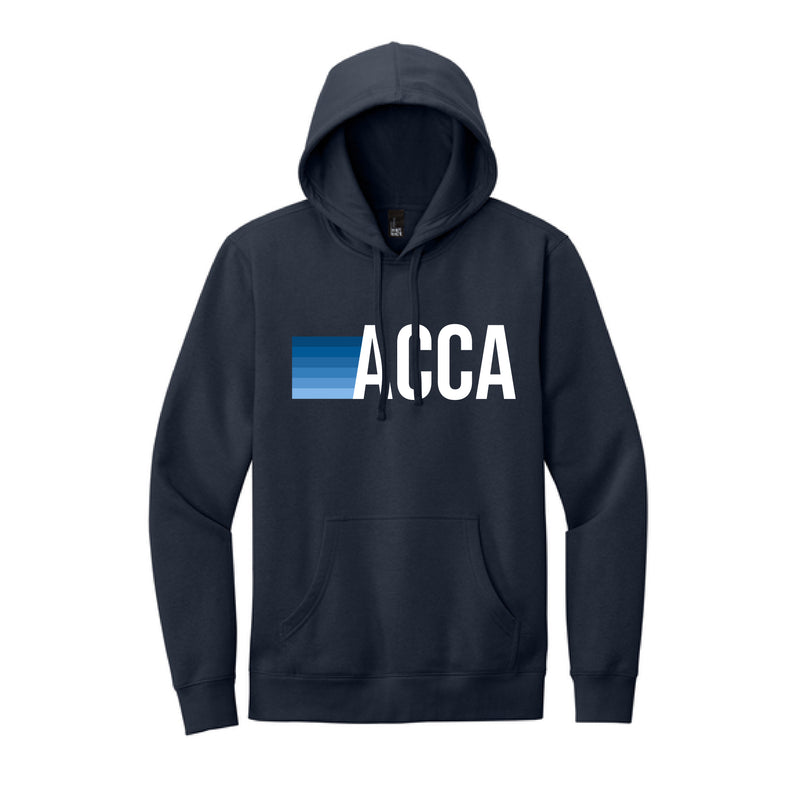 The ACCA Stripes | Adult New Navy Fleece Hoodie