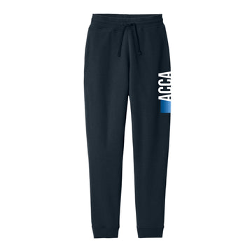 The ACCA Stripes | Adult New Navy Fleece Jogger