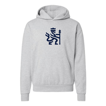 The ACC Academy Logo | Adult Grey Heather	Hoodie