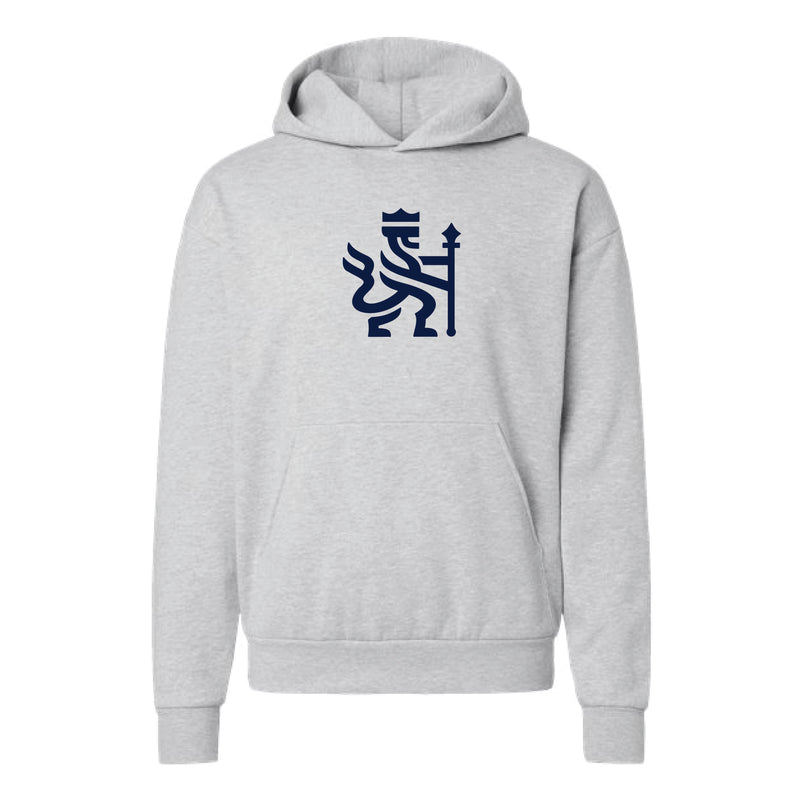 The ACC Academy Logo | Adult Grey Heather	Hoodie