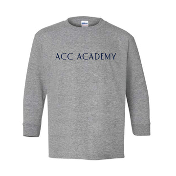 The ACC Academy | Youth Sport Grey Long Sleeve Tee