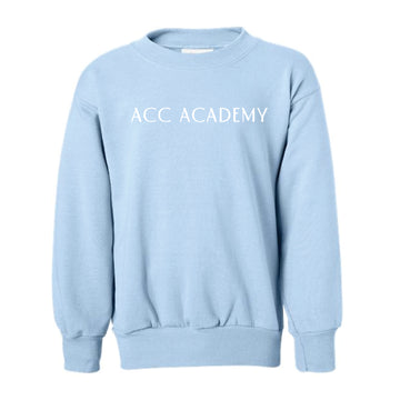 The ACC Academy | Youth Light Blue Crewneck Sweatshirt