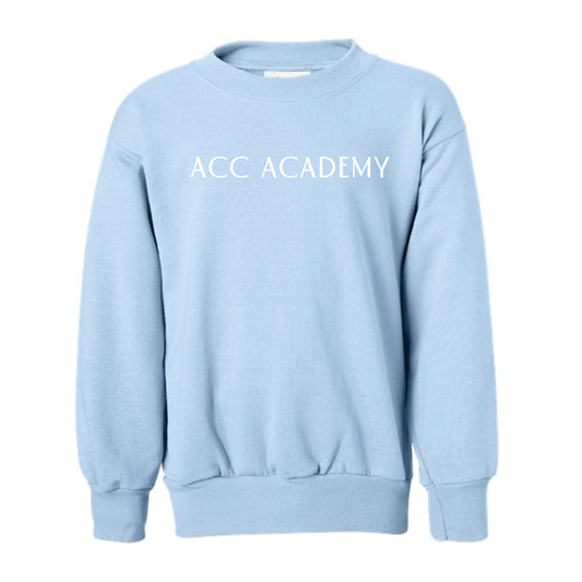 The ACC Academy | Youth Light Blue Crewneck Sweatshirt