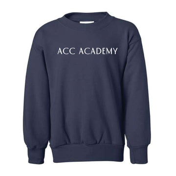 The ACC Academy | Youth Navy Crewneck Sweatshirt