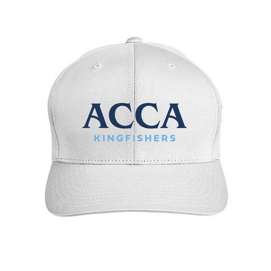 The ACCA Logo | Youth Embroidered White Performance Cap