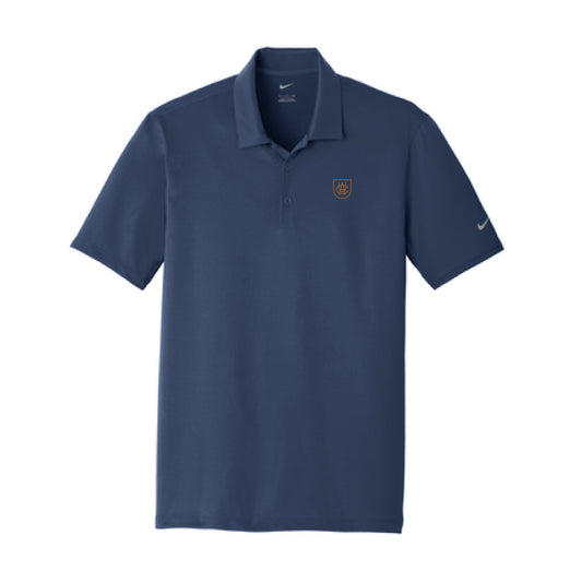 The ACU Logo | Embroidered Midnight Navy With Gold Polo