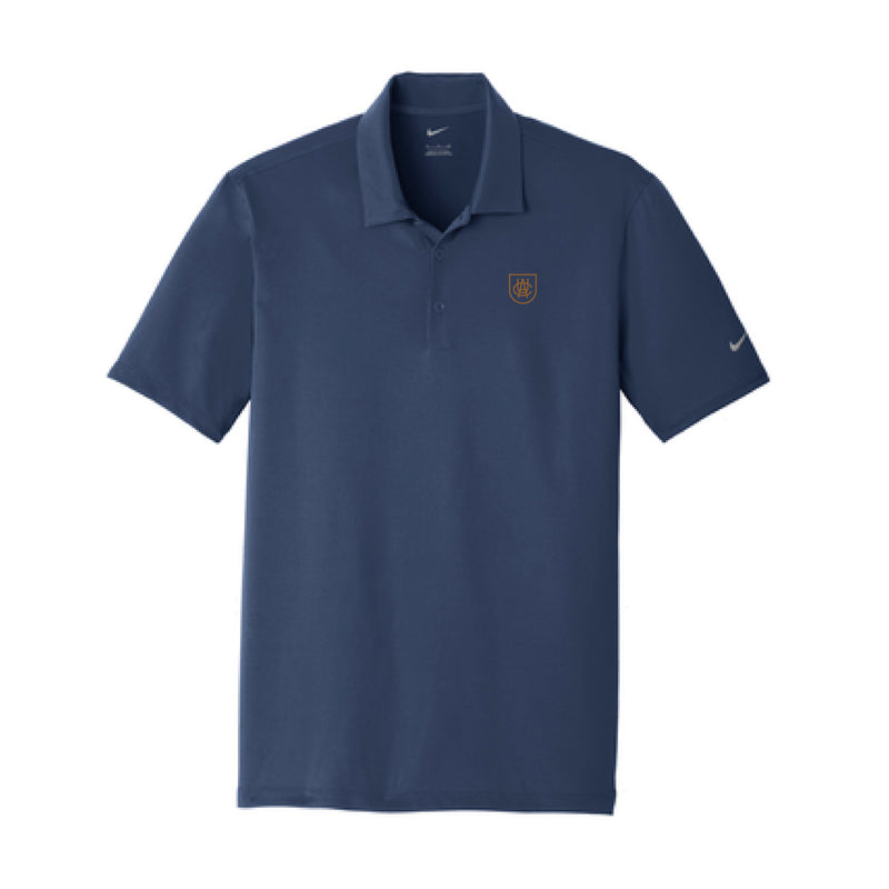 The ACU Logo | Embroidered Midnight Navy With Gold Polo