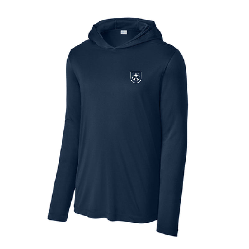 The ACU Logo | True Navy Performance Hoodie