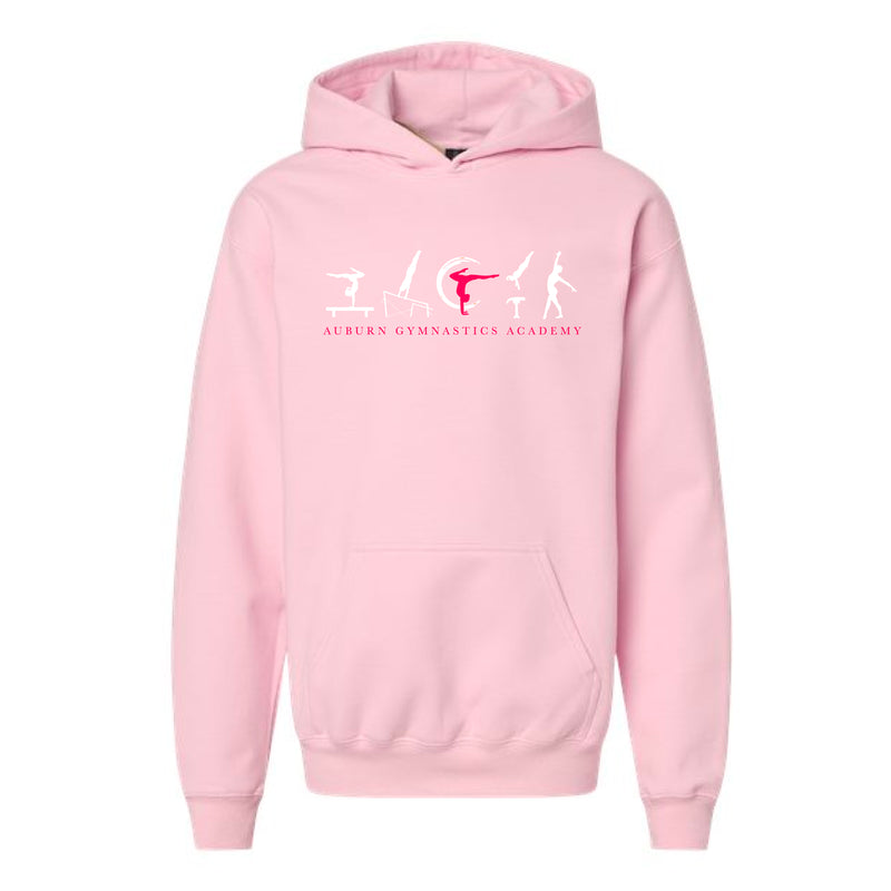 The AGA Icons | Light Pink Youth Hoodie