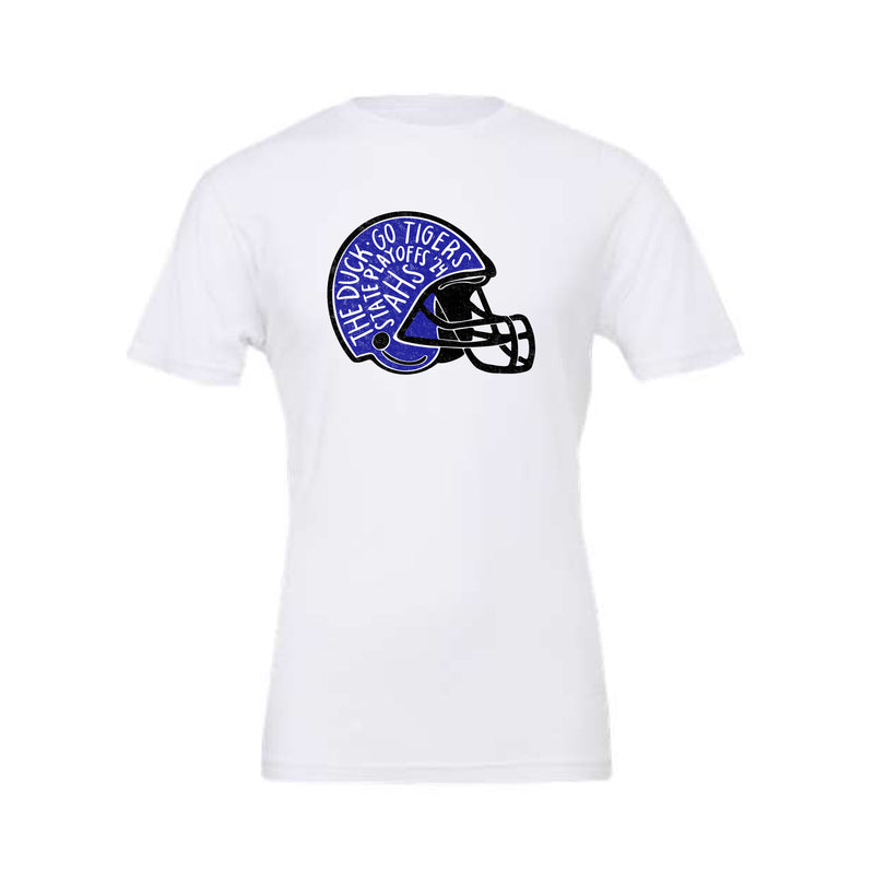 The AHS Playoffs Helmet | White Tee