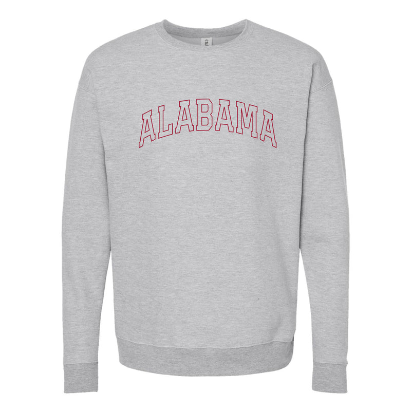 The Alabama Arch Outline | Heather Grey Sweatshirt