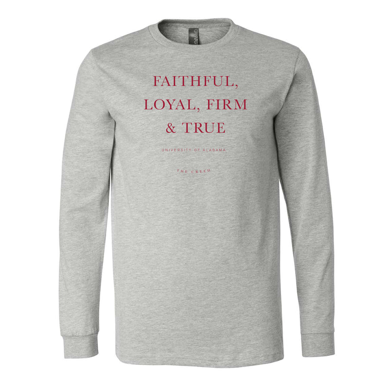 The Alabama Creed | Athletic Heather Long Sleeve