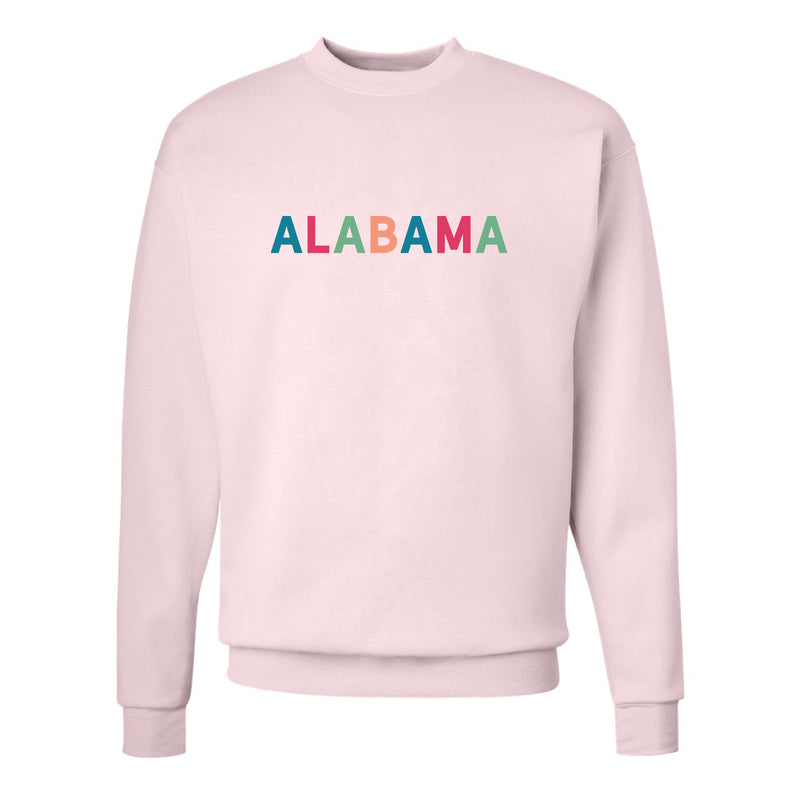 The Alabama Multi | Pink Sweatshirt