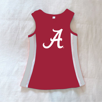 The University of Alabama | Crimson Power Stripe V-Neck Cheer Dress