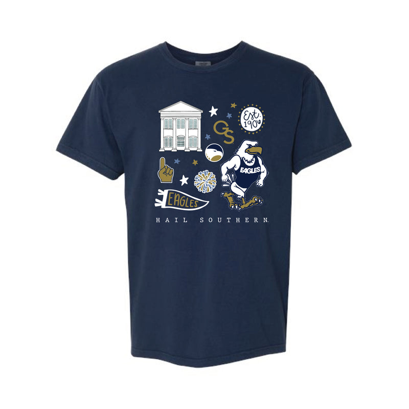 The All Things Georgia Southern | True Navy Tee