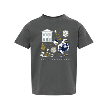The All Things Georgia Southern | Toddler Slate Tee