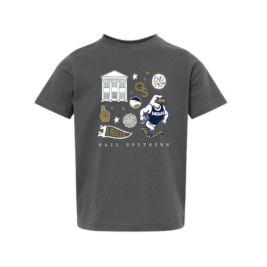 The All Things Georgia Southern | Toddler Slate Tee