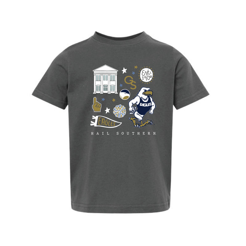 The All Things Georgia Southern | Toddler Slate Tee