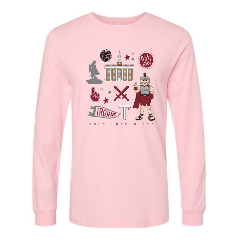 The All Things Troy | Pink Long Sleeve