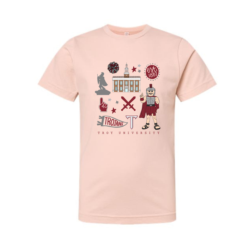 The All Things Troy | Youth Blush Tee