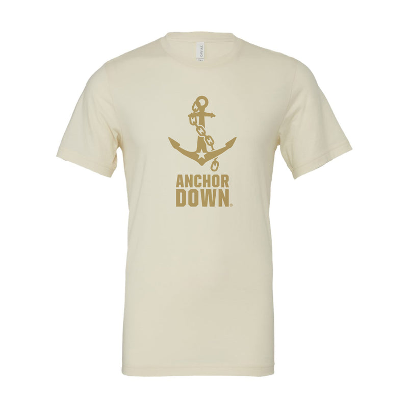 The Anchor Down Logo | Natural Tee