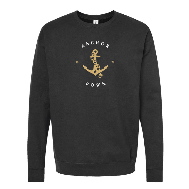 The Anchor Down | Black Sweatshirt