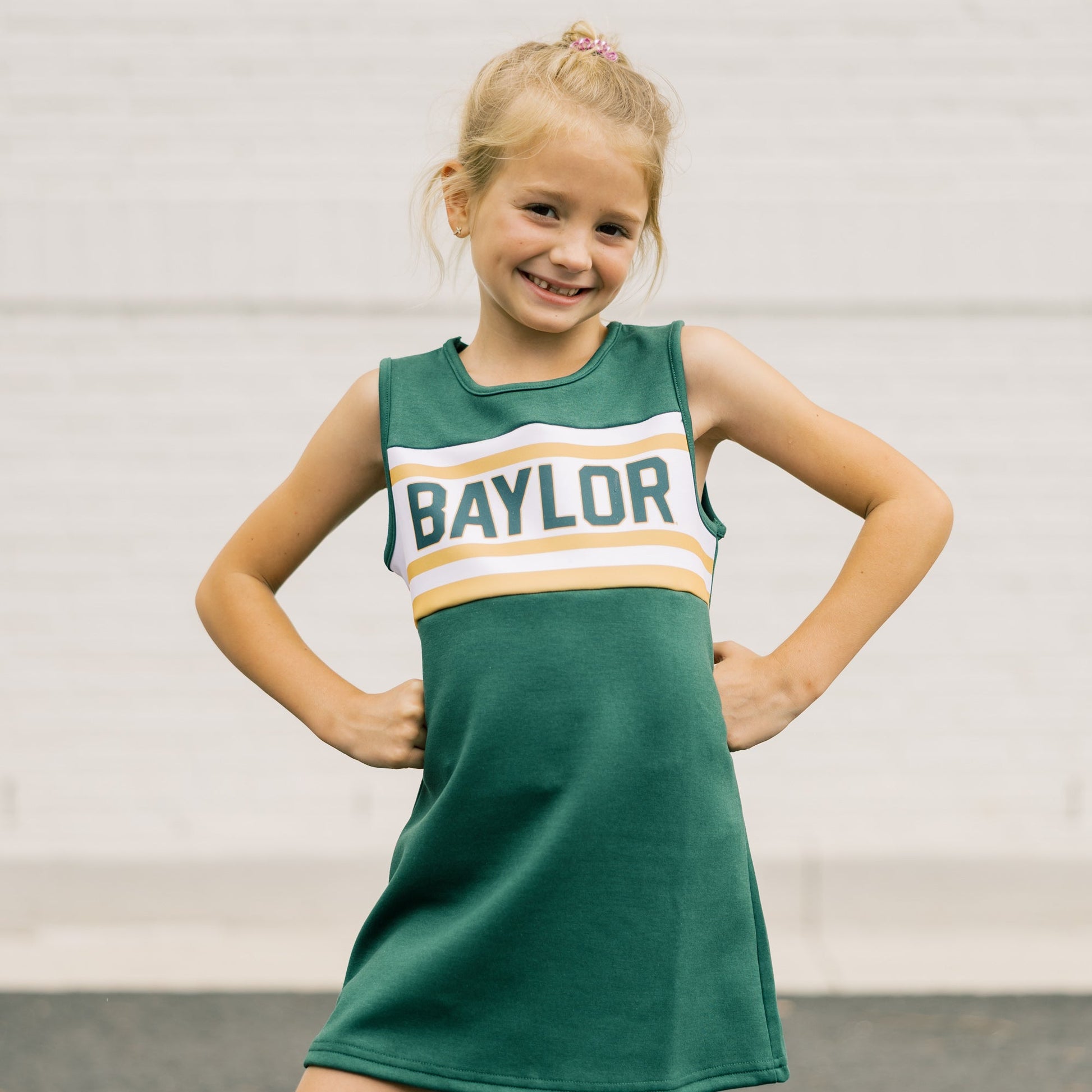 The Baylor University | Green Classic Cheer Dress