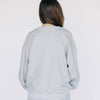 The Mallory Crewneck Arkansas Applique | Light Grey