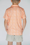The James Polo Tennessee Pattern | Youth Bright Orange