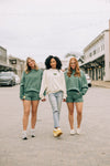 The Sic 'Em Bears Set Sage | Sic 'Em Bears Woven Label