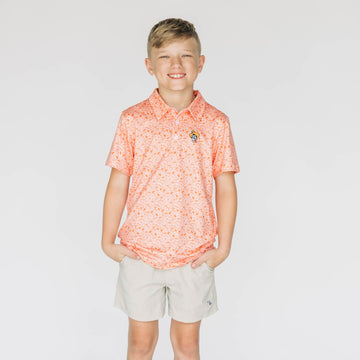 The James Polo Oklahoma State | Youth Orange