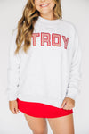 The Mallory Mockneck Troy Gingham | Ash