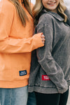 The 4th Quarter Zip Up Charcoal | Roll Tide Woven Label
