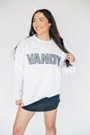 The Mallory Mockneck Vanderbilt Gingham | Ash