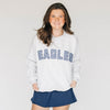 The Mallory Mockneck Georgia Southern Gingham | Ash
