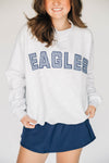 The Mallory Mockneck Georgia Southern Gingham | Ash
